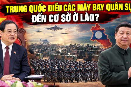 Trung Quốc điều các máy bay quân sự đến cơ sở ở Lào?