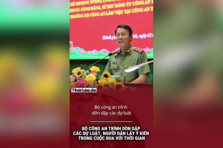 Bộ Công an trình dồn dập các dự luật, người dân lấy ý kiến trong cuộc đua với thời gian