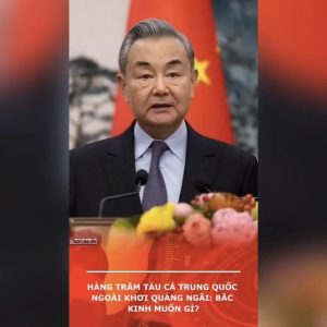 Hàng trăm tàu cá Trung Quốc ngoài khơi quảng ngãi: Bắc Kinh muốn gì?