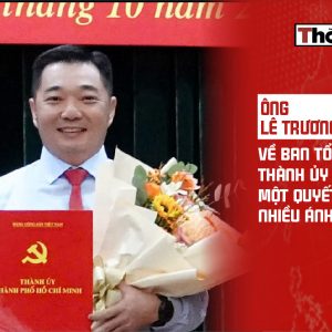 Ông Lê Trương Hải Hiếu về Ban Tổ chức Thành ủy: Một quyết định, nhiều ánh nhìn
