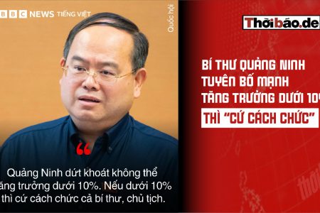 Bí thư Quảng Ninh tuyên bố mạnh: Tăng trưởng dưới 10% thì “cứ cách chức”