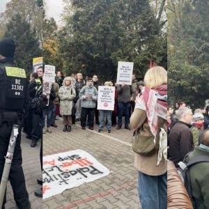 Nổ ra biểu tình tại khu Chợ Đồng Xuân Berlin!